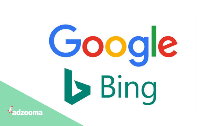 Google and Bing logos